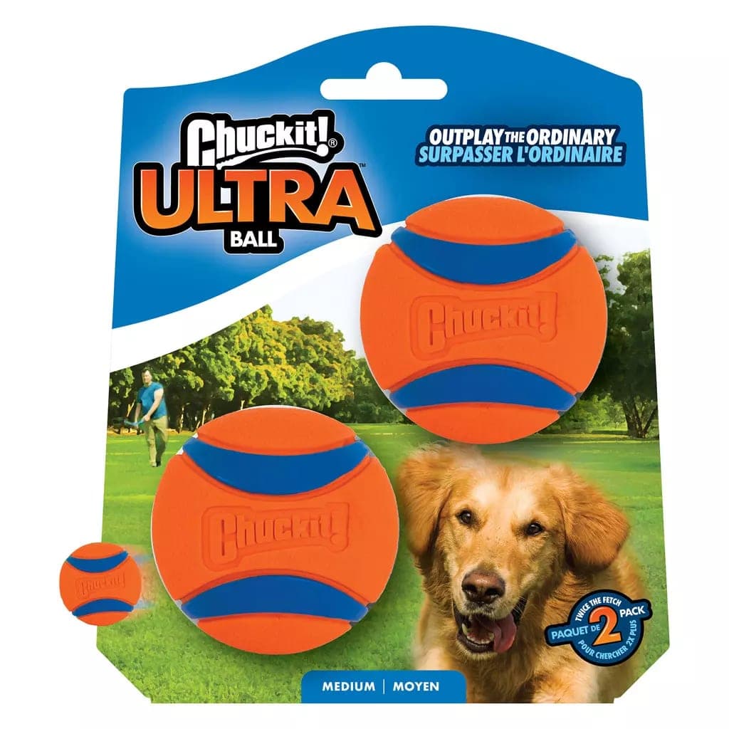 Chuckit! Ultra Ball — apporteer & gooien voor husky's en andere sterke honden